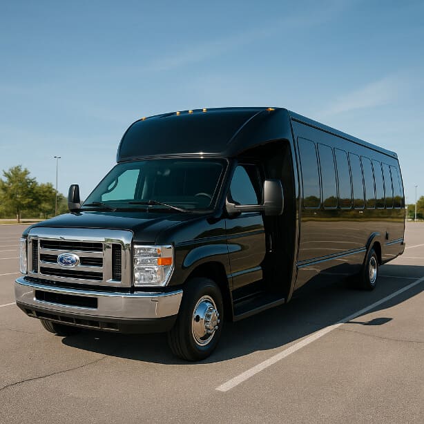 Charter Bus Rental Hampton 18 Passenger Minibus